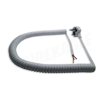 Kabel Spiral 3x1.0mm² Dengan BS1363 13Steker Cetakan