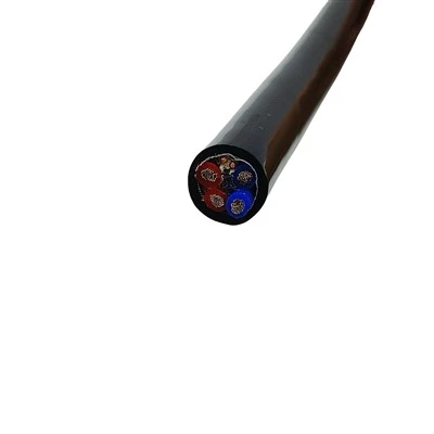 PDK21301-4*13AWG+3*24AWG Kabel Pegas yang Dapat Ditarik – 4 Inti Sinyal + 3 Berkekuatan Berat, Tembaga Telanjang, Insulasi PE, Jaket TPU, Untuk Gulungan Industri & Kontrol Genggam