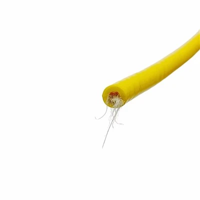 PDK81602-2*2*26AWG Kabel Apung Selubung Ganda – 2 Pasang Berpilin Tembaga Telanjang 26AWG, Insulasi PE, Bagian Dalam TPU + Jaket Luar TPU Berbusa, Untuk Tether ROV & Pelampung Bawah Laut